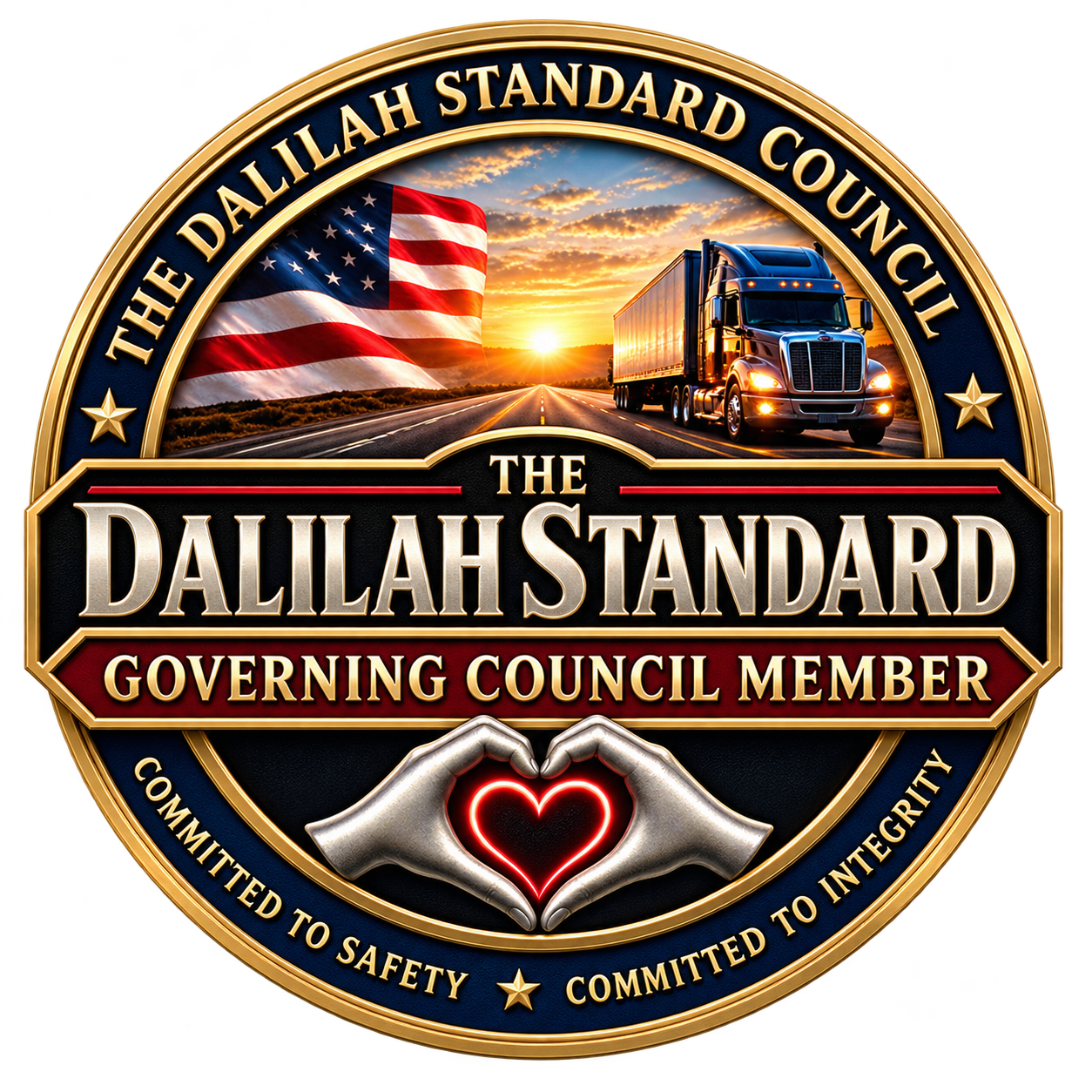 The Dalilah Standard Governing Council Member badge
